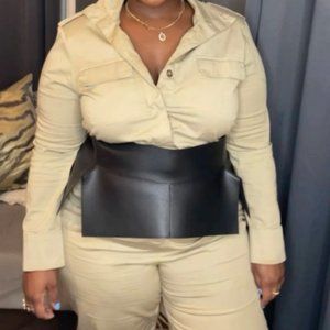 Loewe Style Adjustable Obi Corset Belt